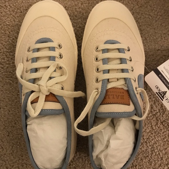 Bally men’s white canvas sneaker - Picture 2 of 8